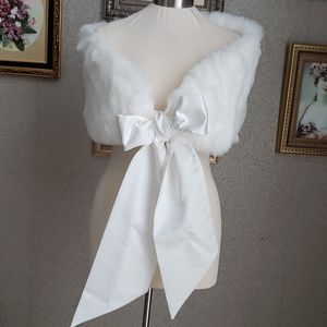 Bridal Fur Cape Stole Wrap
